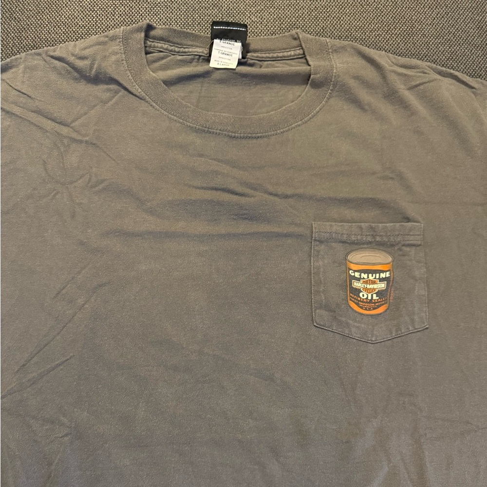 Harley-Davidson Grey Tee - Pocono Mountain